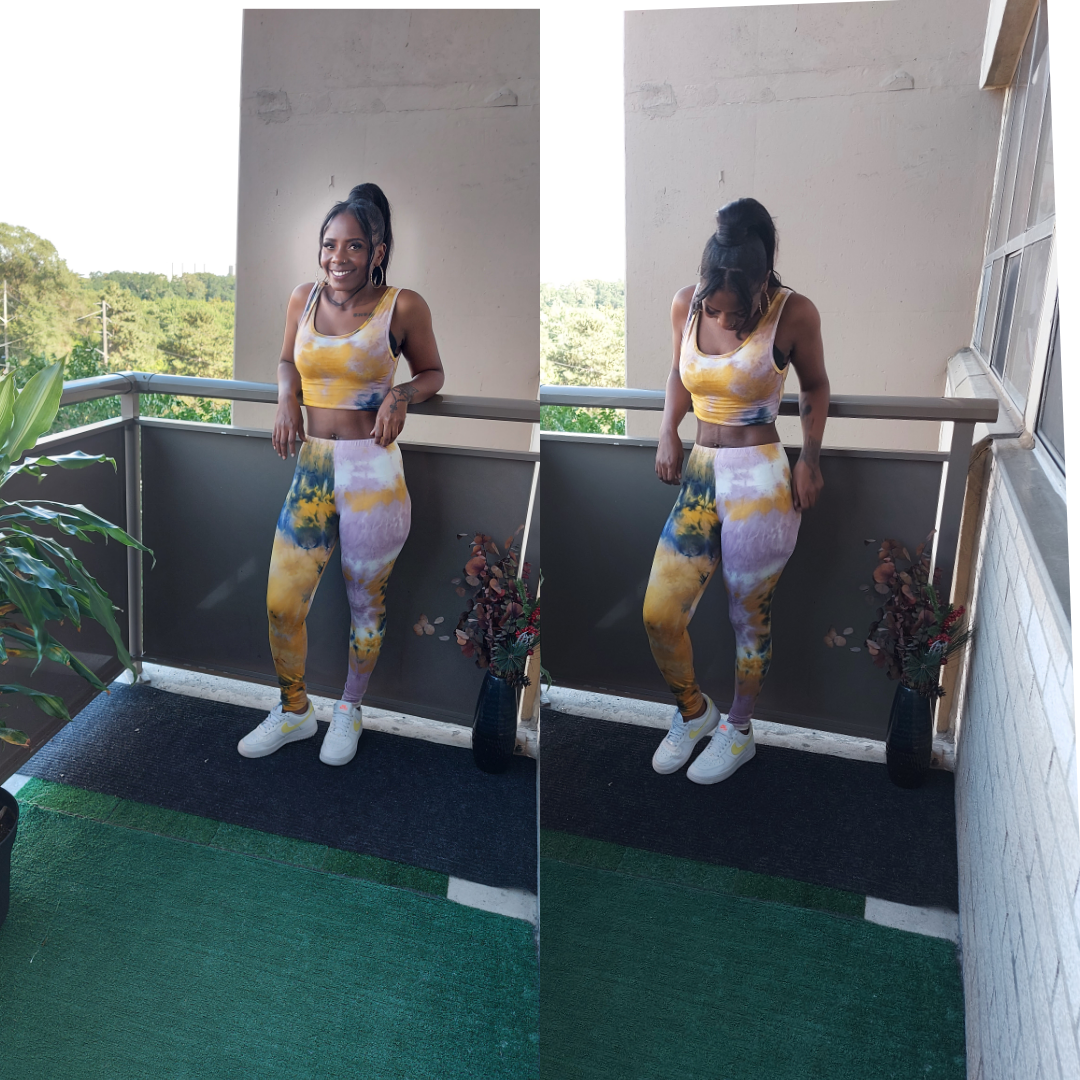 Two Piece Yoga Legging Set