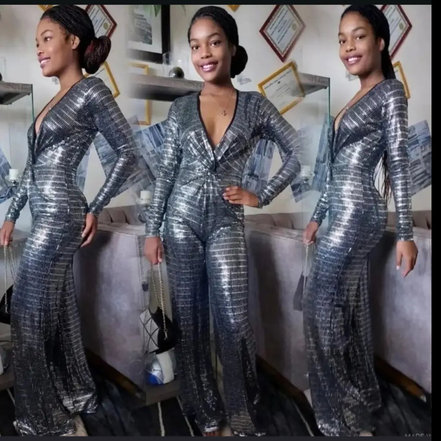 Mirrow Twist Jumpsuit