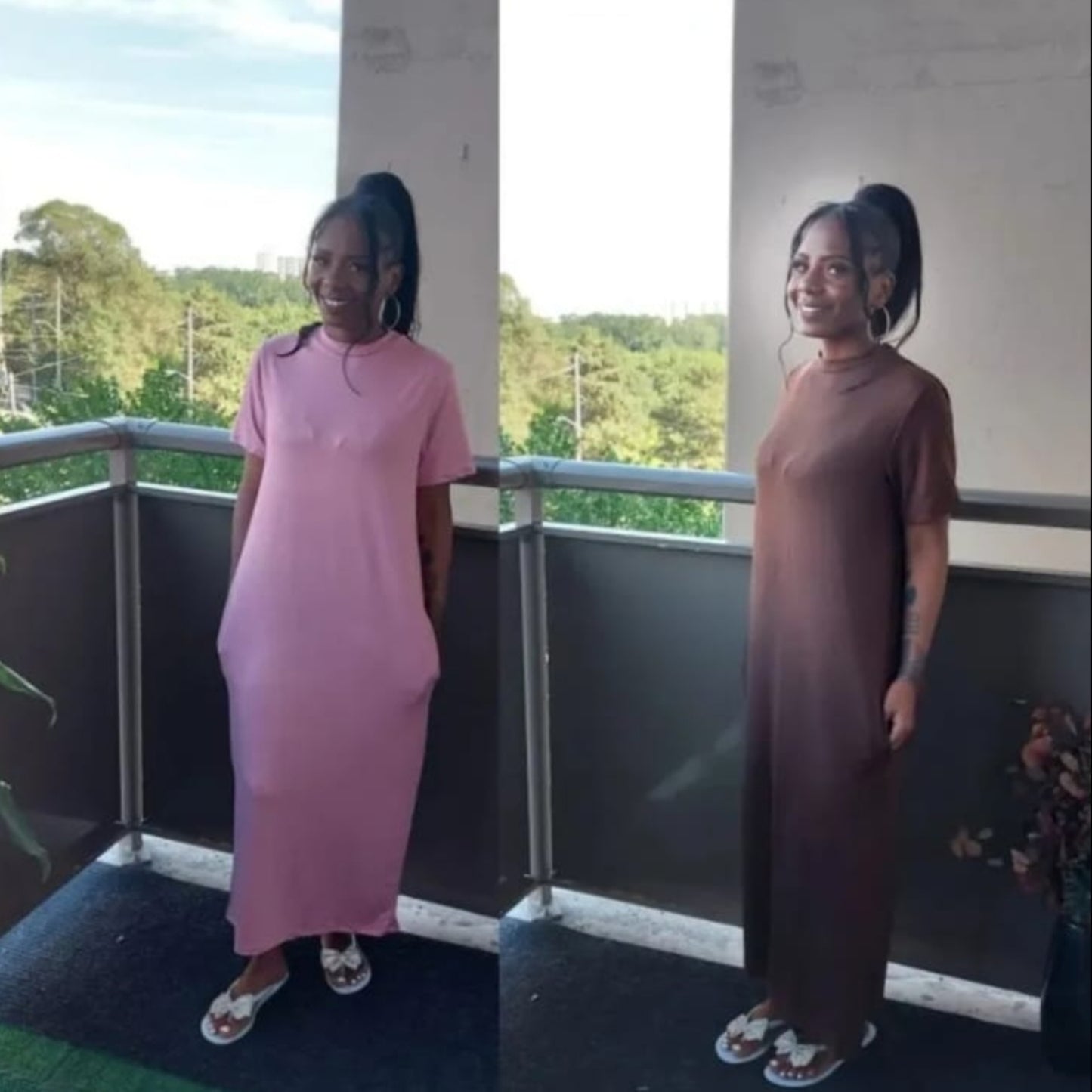 T Shirt Maxi Dress