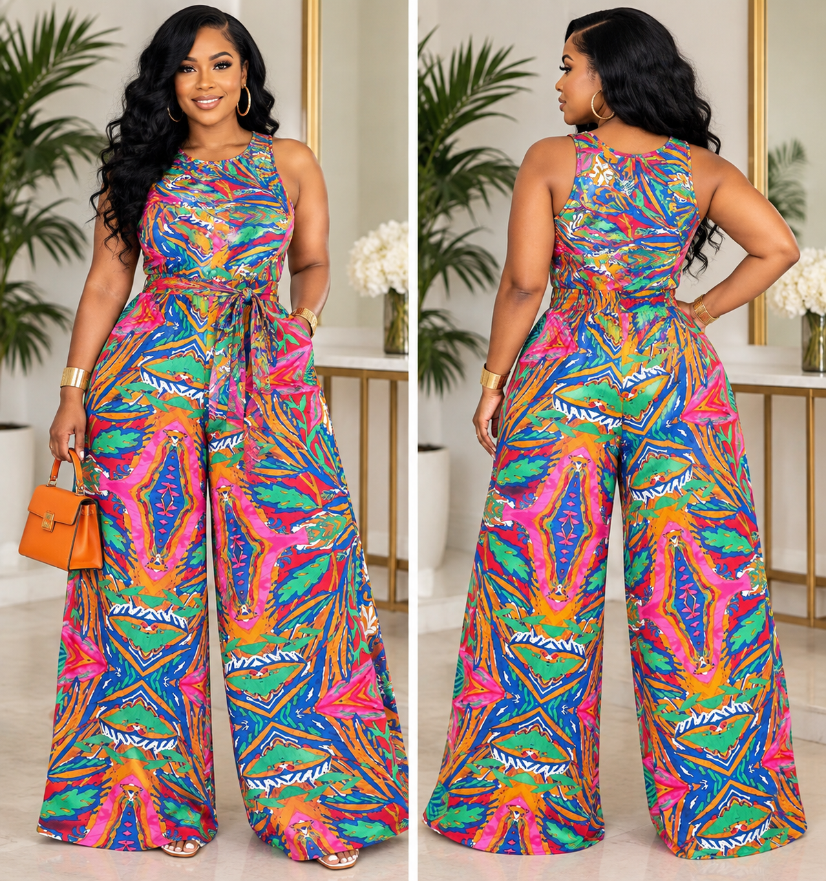 Just vibrant jumpsuit