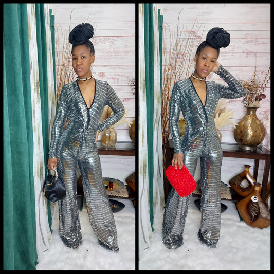 Mirrow Twist Jumpsuit