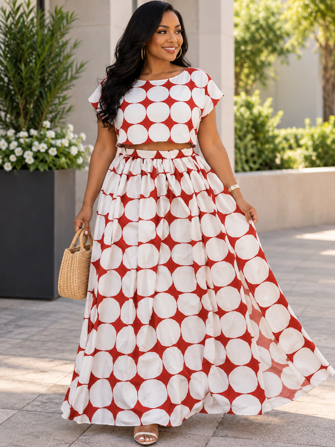 ADORED BY ALL SKIRT SET