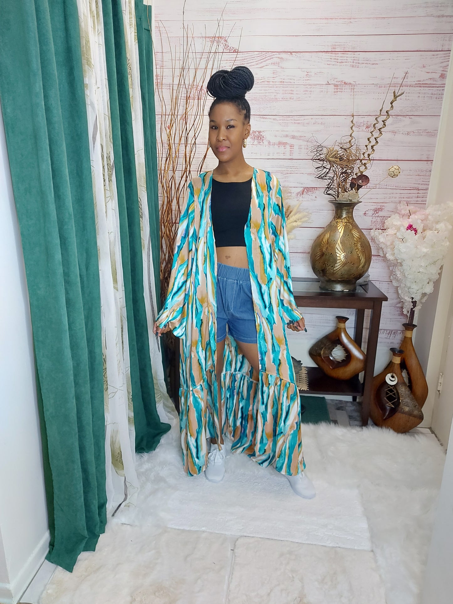 Vacation Ready Kimono Dress