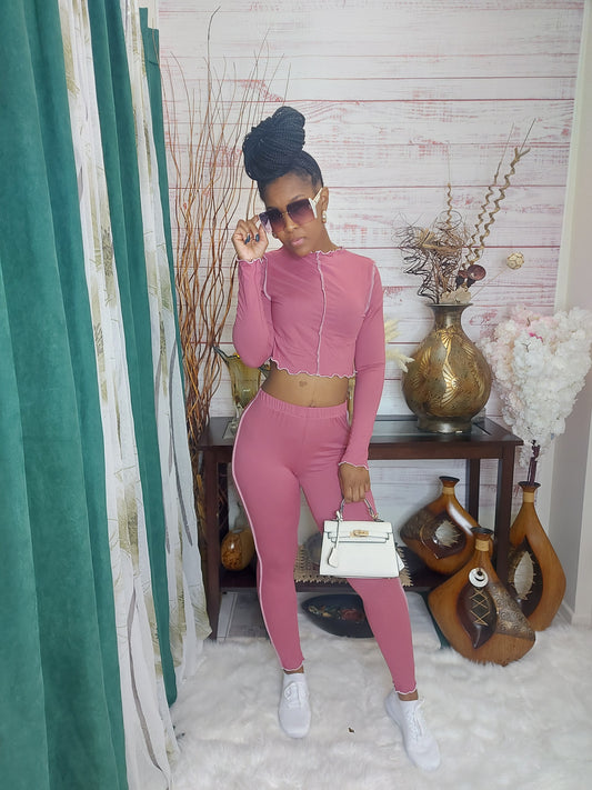 The Lettuce Active Wear Pant Set