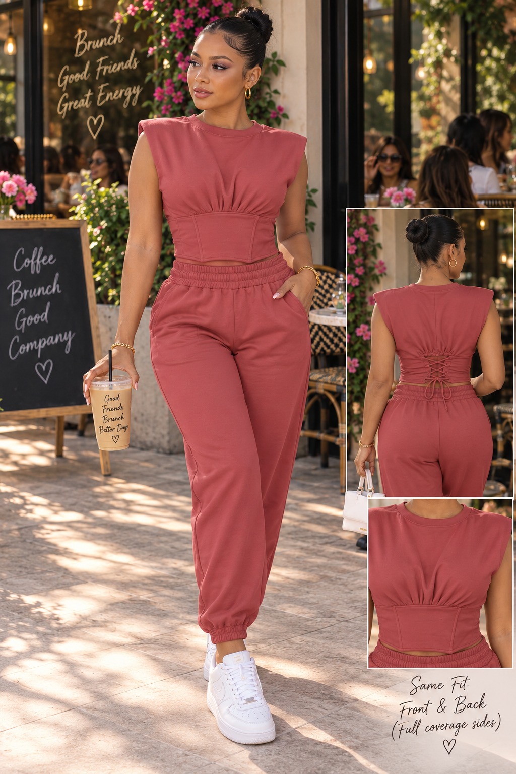 Walk In The Park Pant Set